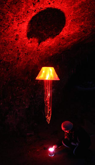 Illustration for article titled Illuminant Lamp is Like a Creepy Hovering Jellyfish